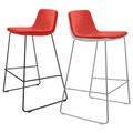 TWIST&SIT Barhocker | Kufengestell, 635 mm Sitzhöhe, Wollbezug SYNERGY