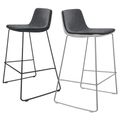 TWIST&SIT bar stool | Sled base, 635 mm seat height, wool cover SYNERGY - 1 Thumbnail Image