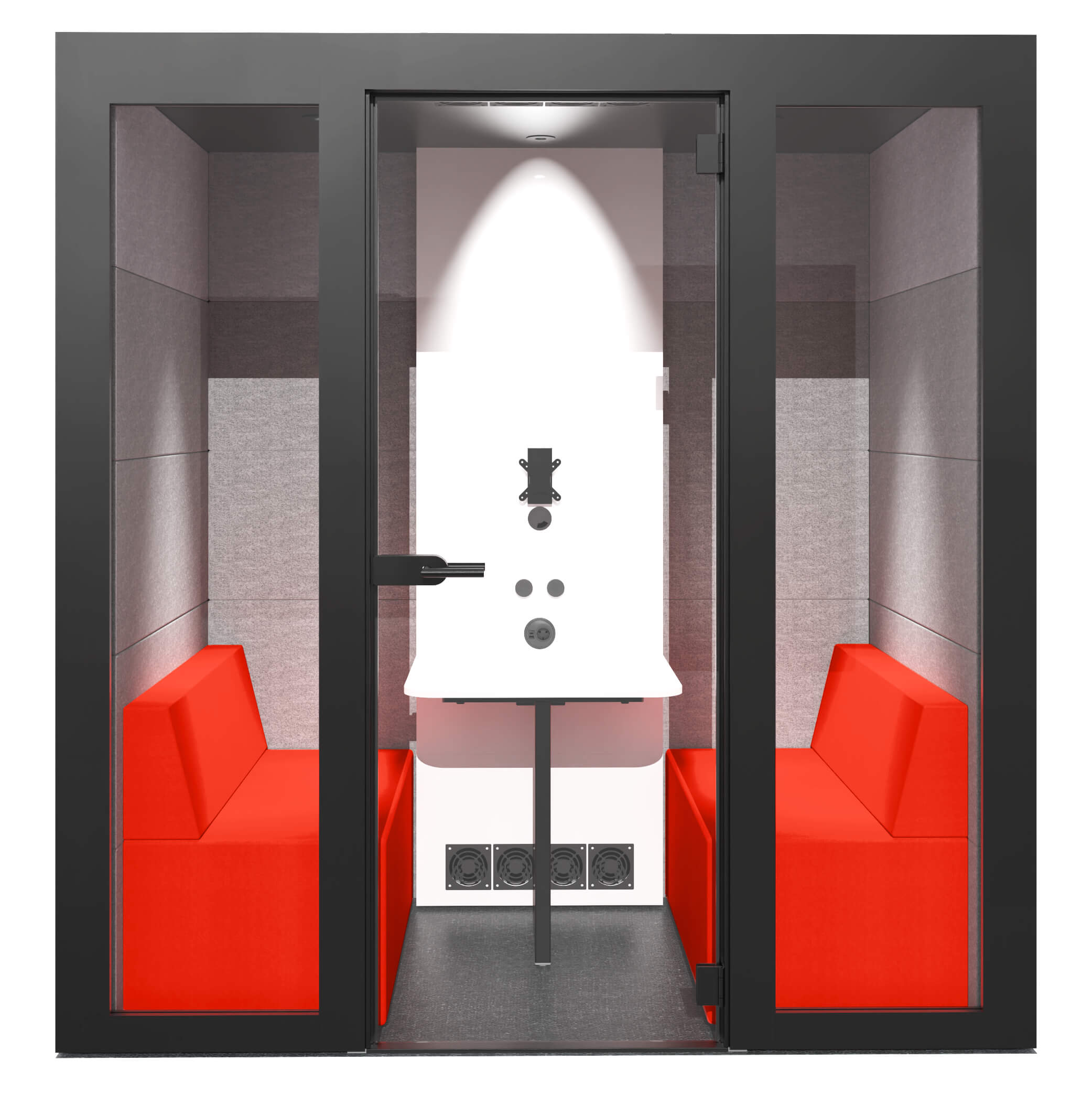 SILENT ROOM M - Système acoustique | Espace dans la chambre, insonorisation, pour 2 personnes, substances de référence Berta / Velito / Synergy - 10 Main Image