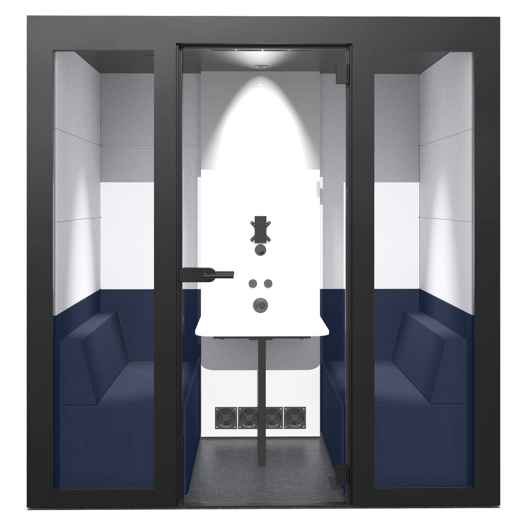 SILENT ROOM M - Système acoustique | Espace dans la chambre, insonorisation, pour 2 personnes, substances de référence Berta / Velito / Synergy - 16 Main Image