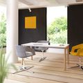 NOVA WOOD Meeting table | Solid wood frame, 1600 x 800 mm, white - 1 Thumbnail Image