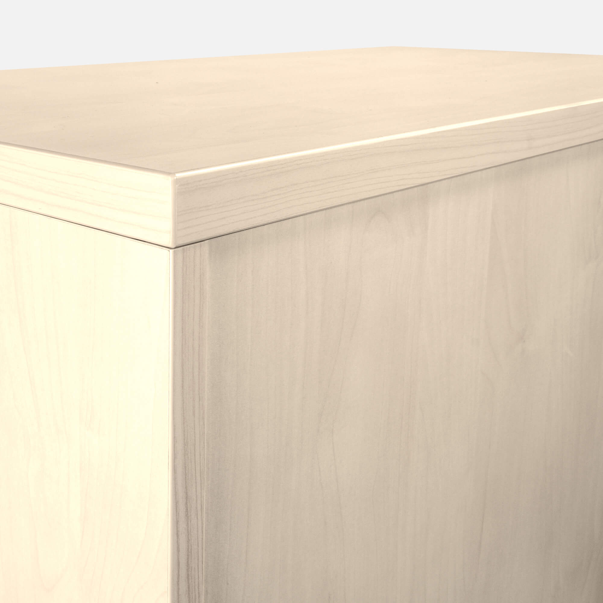 UNI Cabinet des magasins de queserroll | 2 oh, 1000 x 777 mm, érable / gris argenté - 11 Main Image