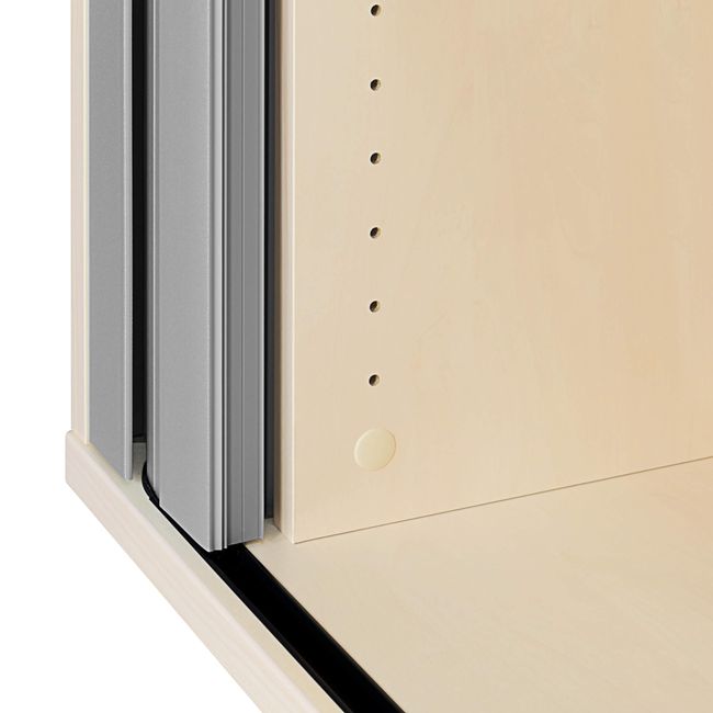 UNI Querrollladenschrank | 2 OH, 1000 x 777 mm, Ahorn / Silbergrau UNI Querrollladenschrank | 2 OH, 1000 x 777 mm, Ahorn / Silbergrau