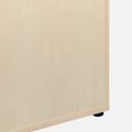 UNI Cabinet des magasins de queserroll | 2 oh, 1000 x 777 mm, érable / gris argenté - 13 Thumbnail Image