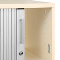 UNI Cabinet des magasins de queserroll | 2 oh, 1000 x 777 mm, érable / gris argenté - 5 Thumbnail Image