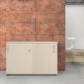 UNI Armoire de porte coulissante | 2 oh, 1200 x 777 mm, érable - 1 Thumbnail Image