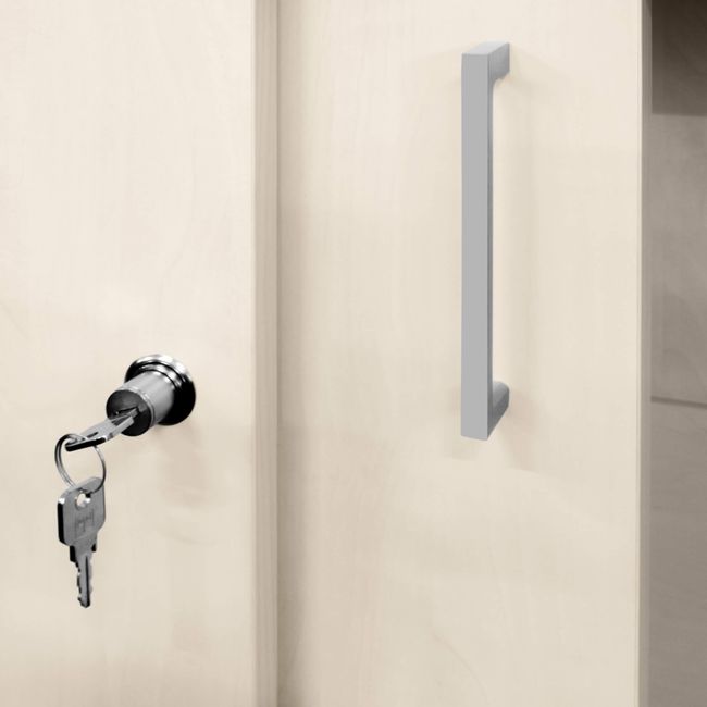 UNI Schiebetürenschrank | 5 OH, 1200 x 1897 mm, Ahorn UNI Schiebetürenschrank | 5 OH, 1200 x 1897 mm, Ahorn