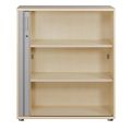 UNI Cabinet des magasins de queserroll | 3 oh, 1000 x 1143 mm, érable / gris argenté - 4 Thumbnail Image