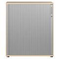 UNI Cabinet des magasins de queserroll | 3 oh, 1000 x 1143 mm, érable / gris argenté - 3 Thumbnail Image
