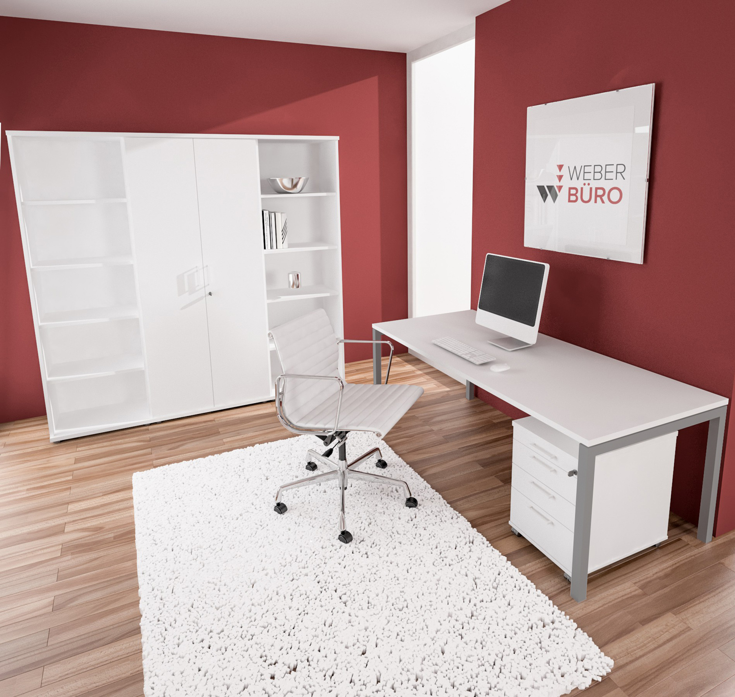 NOVA Parigi - Office completa | Bianco - 1 Main Image