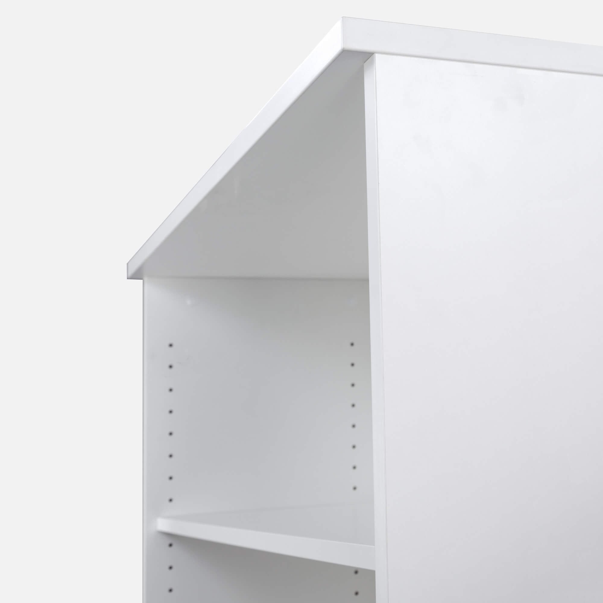 UNI Armoire d'étagère | 5 oh, 600 x 1897 mm, blanc - 4 Main Image