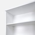 UNI Armoire d'étagère | 5 oh, 600 x 1897 mm, blanc - 3 Thumbnail Image