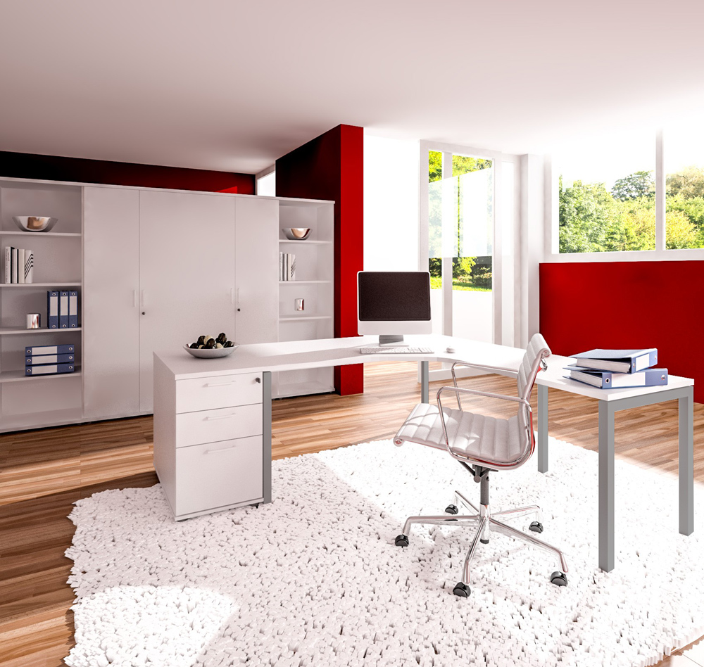 NOVA Munich - Executive Office | White - 1 Main Image