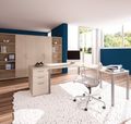 NOVA München - Komplettbüro | Set mit Winkelschreibtisch, Aktenschränken, Standcontainer, Ahorn NOVA München - Komplettbüro | Set mit Winkelschreibtisch, Aktenschränken, Standcontainer, Ahorn
