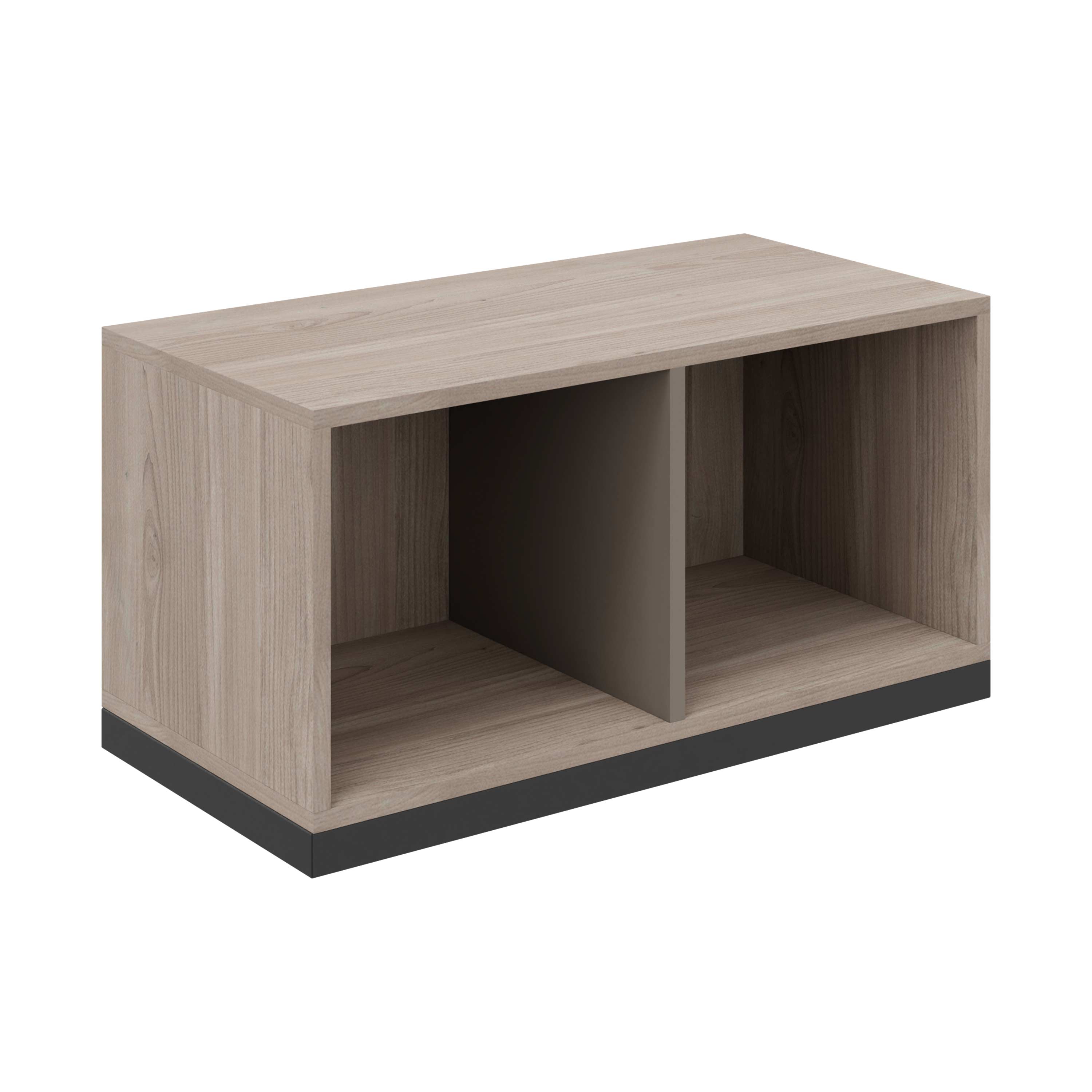 CHOICE Libreria | 1 OH, 1000 x 410 mm, grigio grigio in rovere nord / cubanite - 2 Main Image