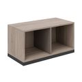 CHOICE Libreria | 1 OH, 1000 x 410 mm, grigio grigio in rovere nord / cubanite - 2 Thumbnail Image