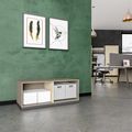 CHOICE Libreria | 1 OH, 1000 x 410 mm, cubanite grigio / cenere di sabbia - 1 Thumbnail Image