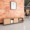 CHOICE Armoire de porte coulissante | 1 oh, 1600 x 410 mm, chêne ambre - 1 Thumbnail Image