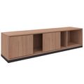 CHOICE Armoire de porte coulissante | 1 oh, 1600 x 410 mm, chêne ambre - 2 Thumbnail Image