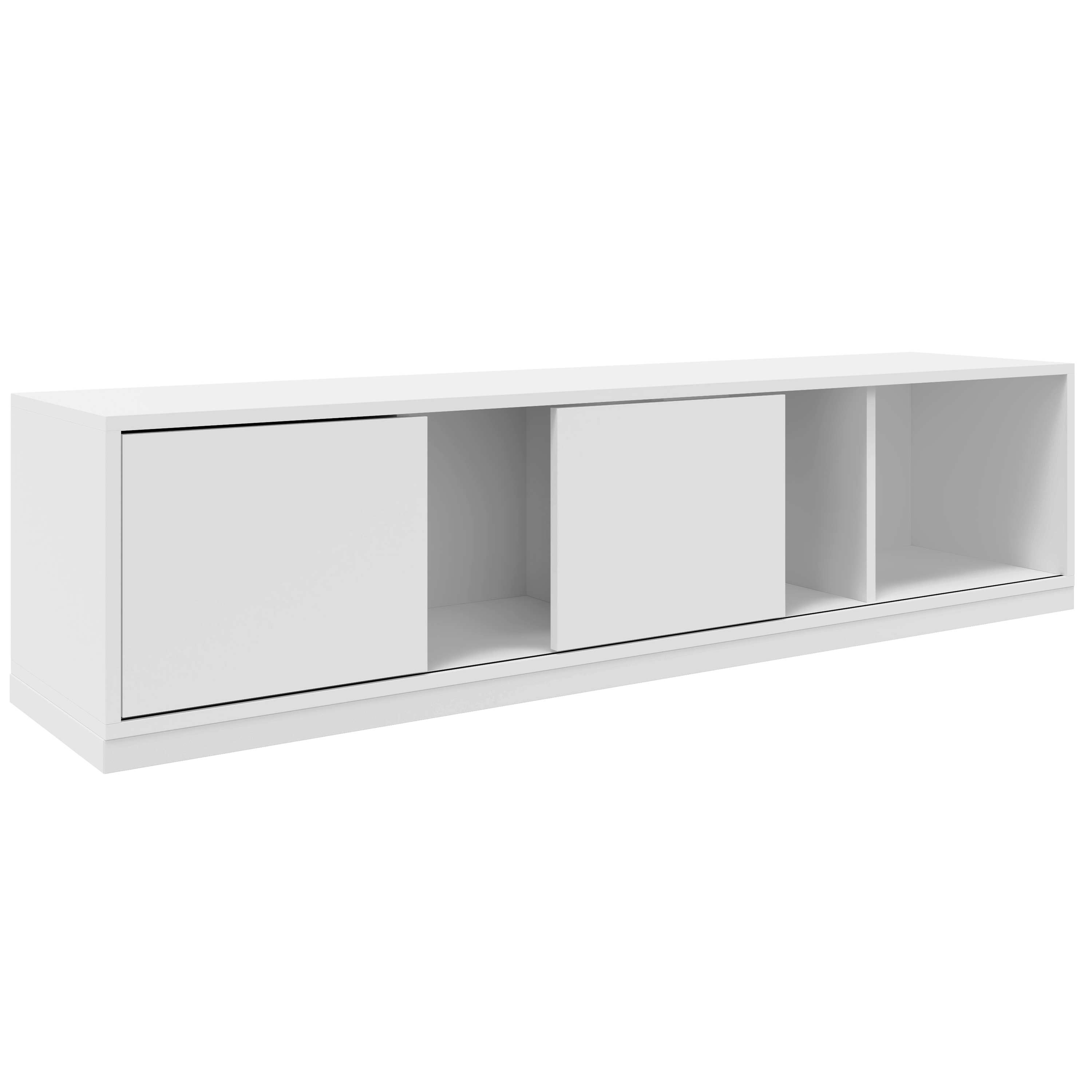 CHOICE Armoire de porte coulissante | 1 oh, 1600 x 410 mm, blanc - 2 Main Image
