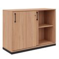 CHOICE Cabinet di porta scorrevole | 2 oh, 1000 x 760 mm, quercia ambra - 2 Thumbnail Image