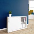 CHOICE Schiebetürenschrank | 2 OH, 1200 x 760 mm, Weiß