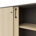 CHOICE Armoire de porte coulissante | 2 oh, 1600 x 760 mm, cendres gris / sable cubanite - 3 Thumbnail Image
