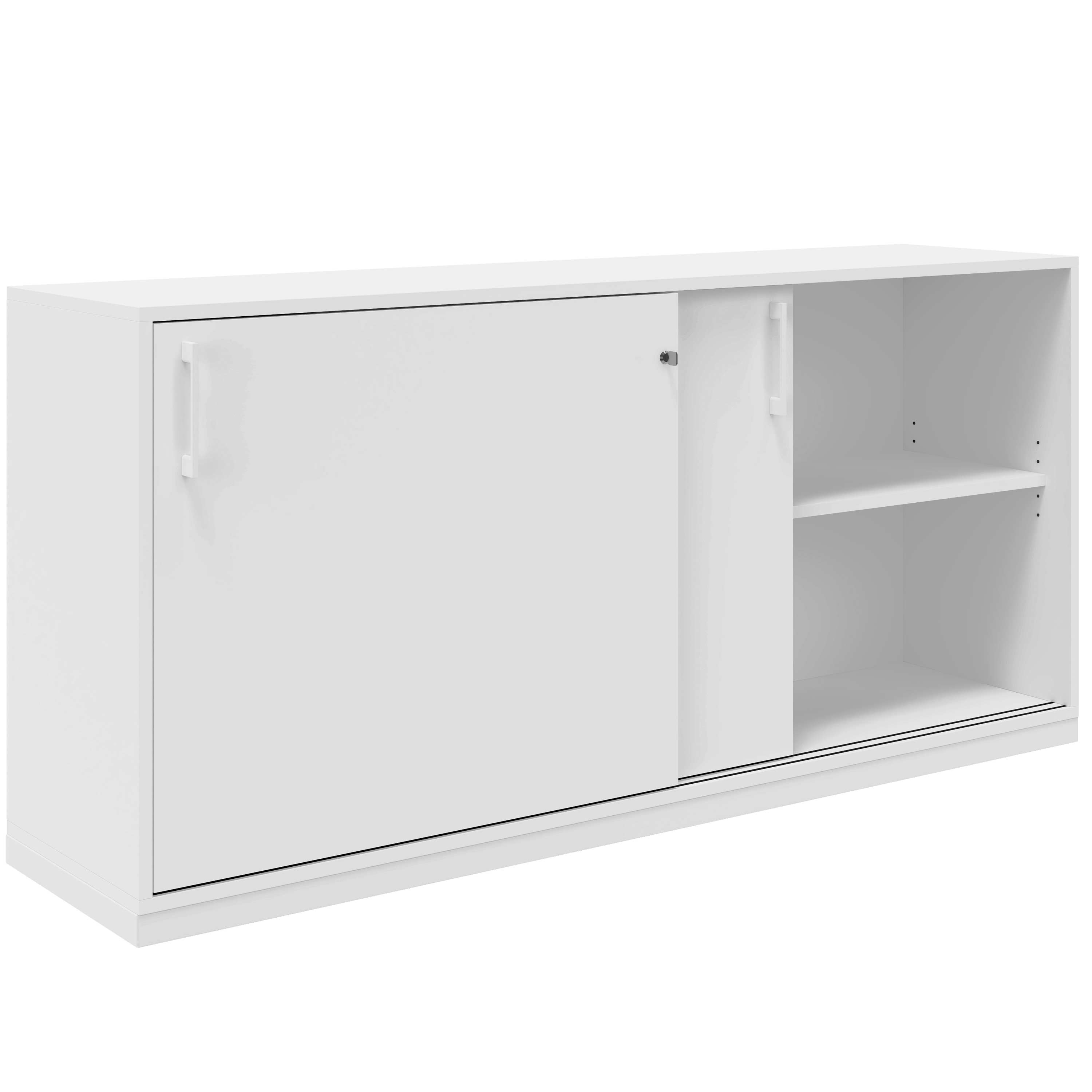 CHOICE Armoire de porte coulissante | 2 oh, 1600 x 760 mm, blanc - 2 Main Image
