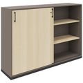 CHOICE Armoire de porte coulissante | 3 oh, 1600 x 1115 mm, cendres gris / sable cubanite - 2 Thumbnail Image