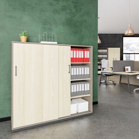 CHOICE Schiebetürenschrank | 4 OH, 1600 x 1465 mm, Cubanitgrau / Sandesche