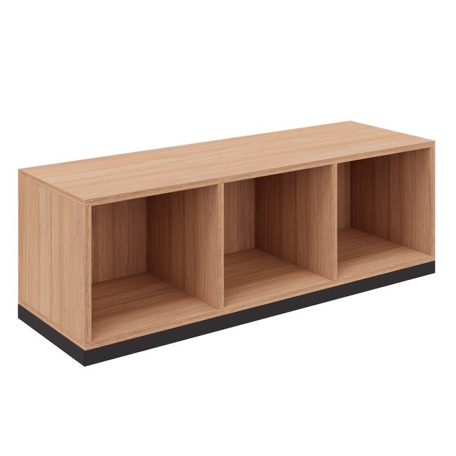 CHOICE Bücherregal | 1 OH, 1200 x 410 mm, Bernsteineiche CHOICE Bücherregal | 1 OH, 1200 x 410 mm, Bernsteineiche
