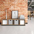 CHOICE bookshelf | 1 OH, 1600 x 410 mm, amber oak - 1 Thumbnail Image