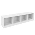CHOICE Bookcase | 1 Oh, 1600 x 410 mm, white - 2 Thumbnail Image