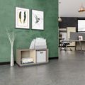 CHOICE bookshelf | 1 OH, 800 x 410 mm, cubanite gray / sand ash - 1 Thumbnail Image