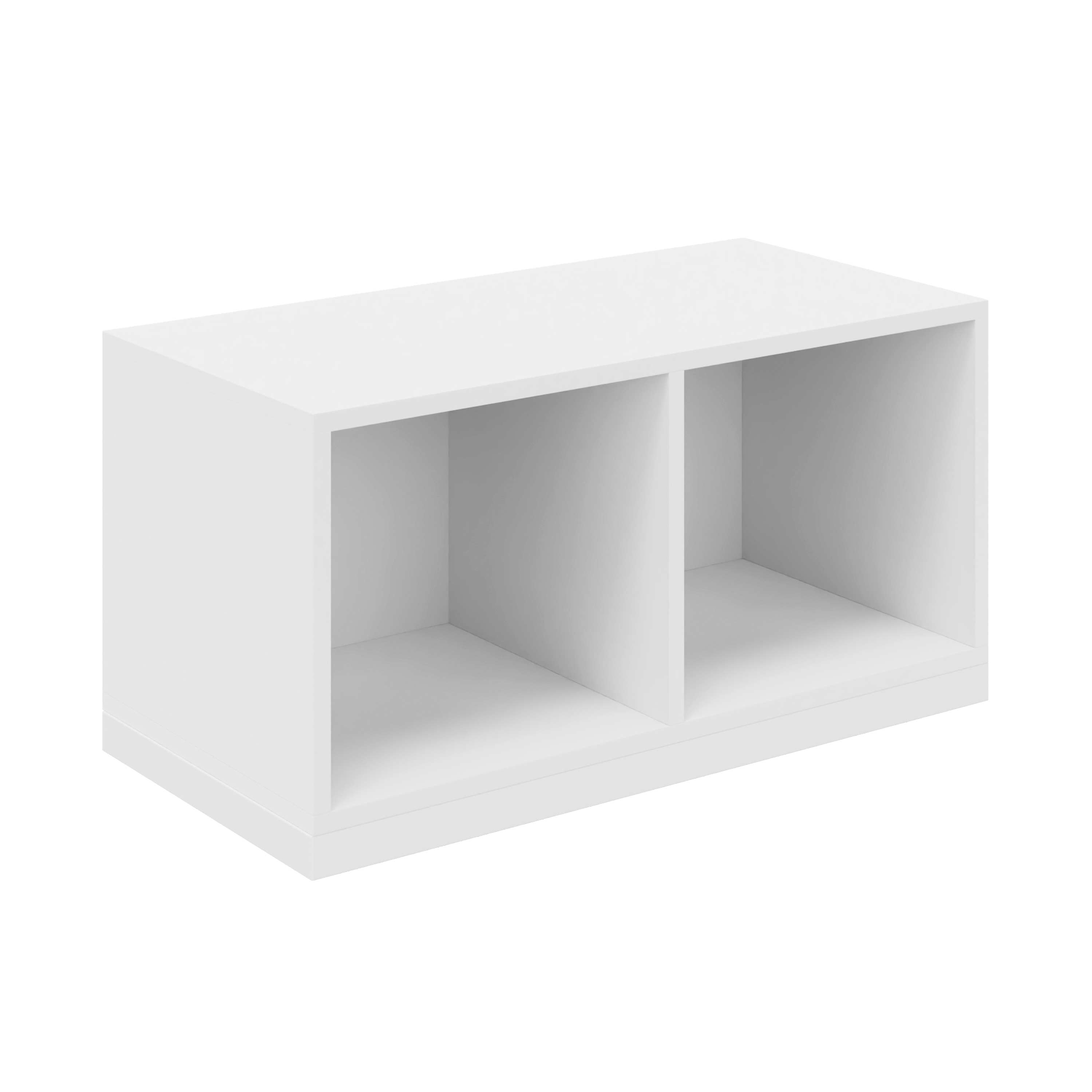CHOICE Bookcase | 1 Oh, 800 x 410 mm, white - 2 Main Image