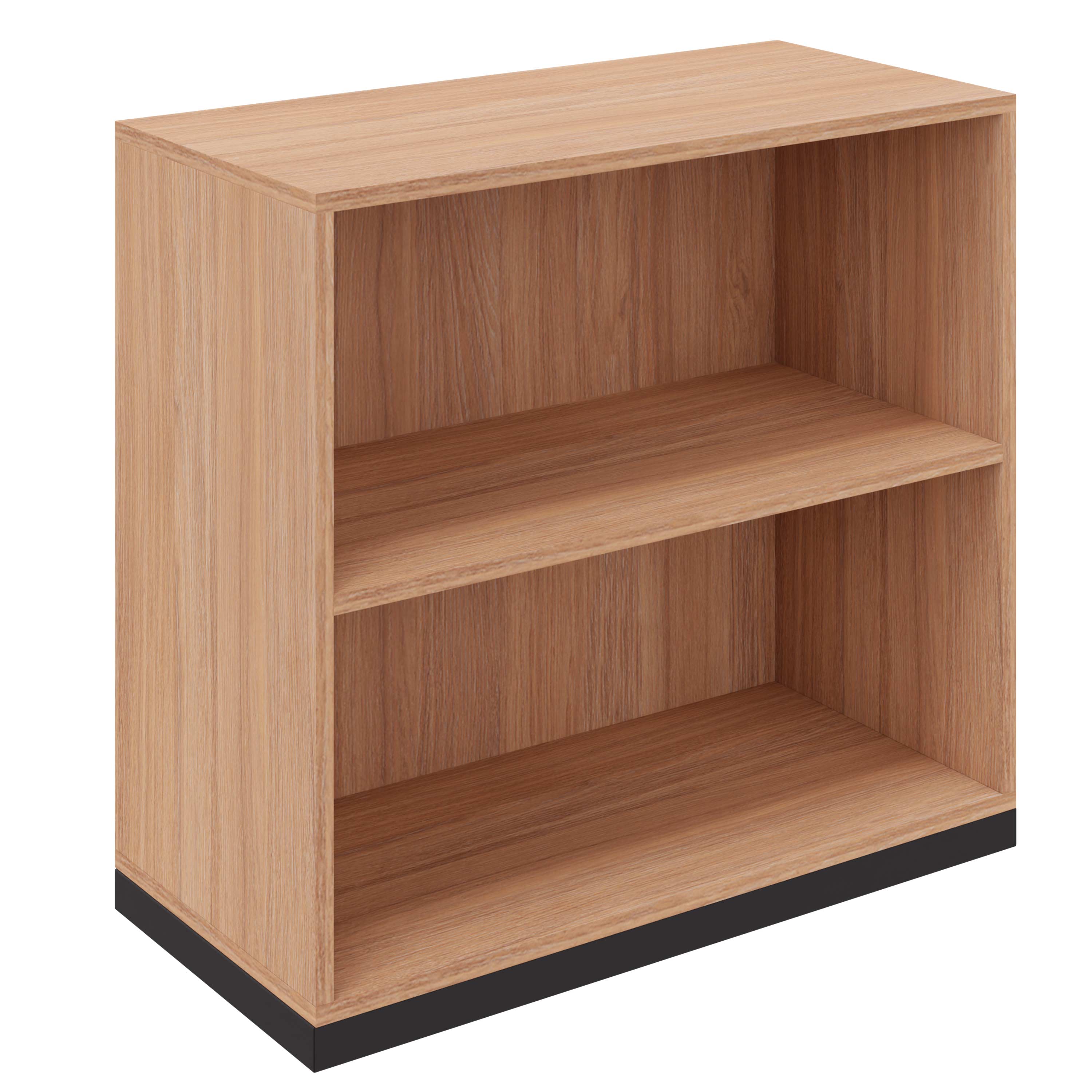 CHOICE bookshelf | 2 OH, 800 x 760 mm, amber oak - 2 Main Image