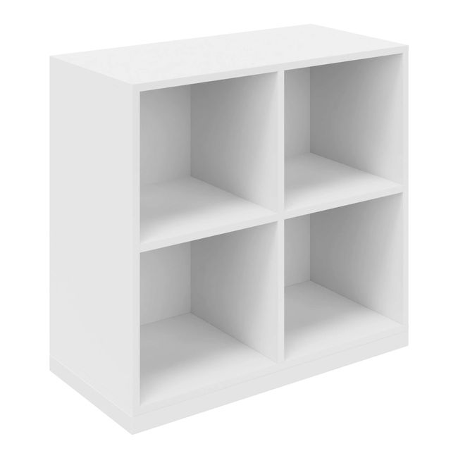 CHOICE Bücherregal | 2 OH, 800 x 760 mm, Weiß