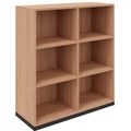 CHOICE bookshelf | 3 OH, 1000 x 1115 mm, amber oak - 2 Thumbnail Image