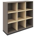 CHOICE Bibliothèque | 3 oh, 1200 x 1115 mm, cendres gris / sable cubanite - 2 Thumbnail Image