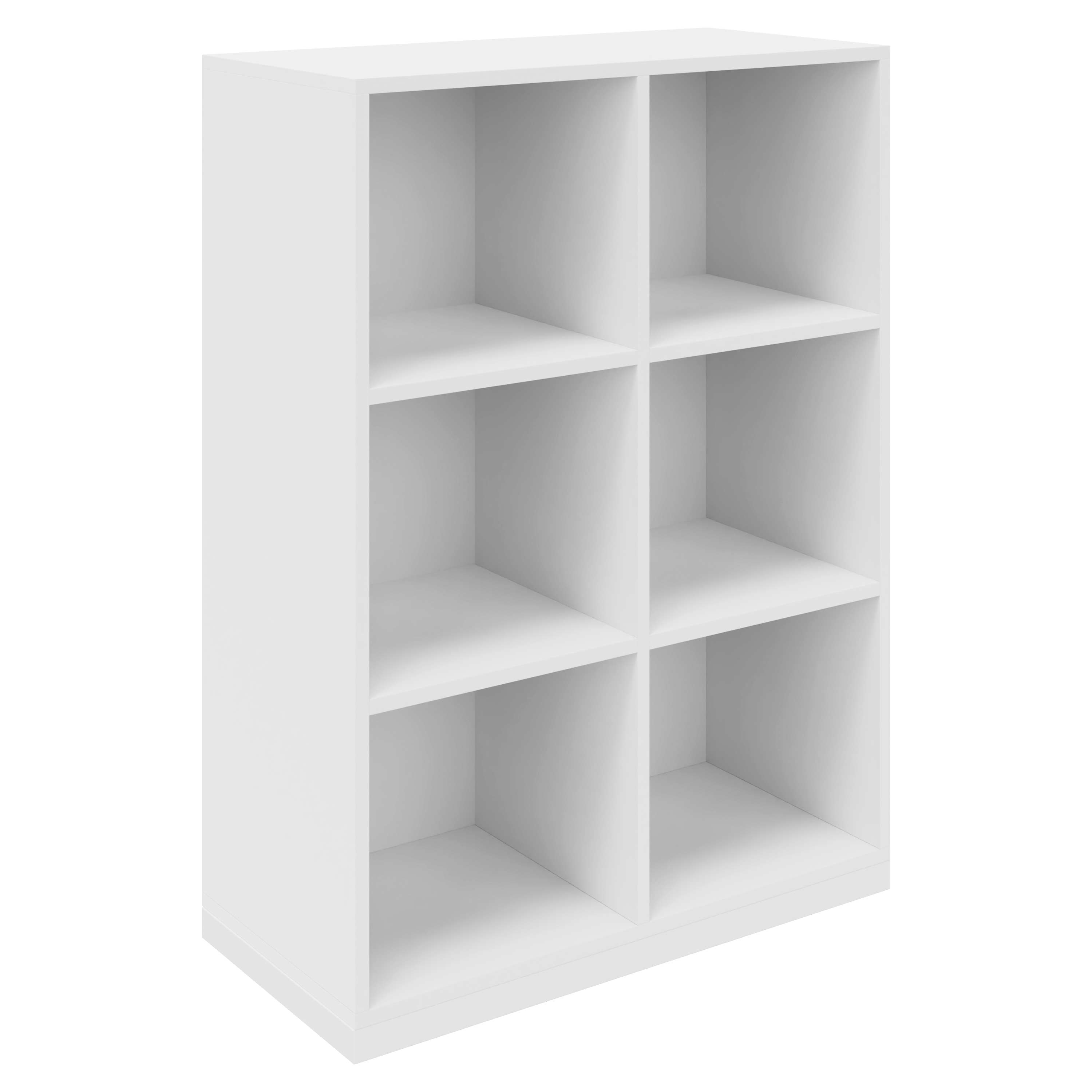 CHOICE Bookcase | 3 Oh, 800 x 1115 mm, white - 2 Main Image