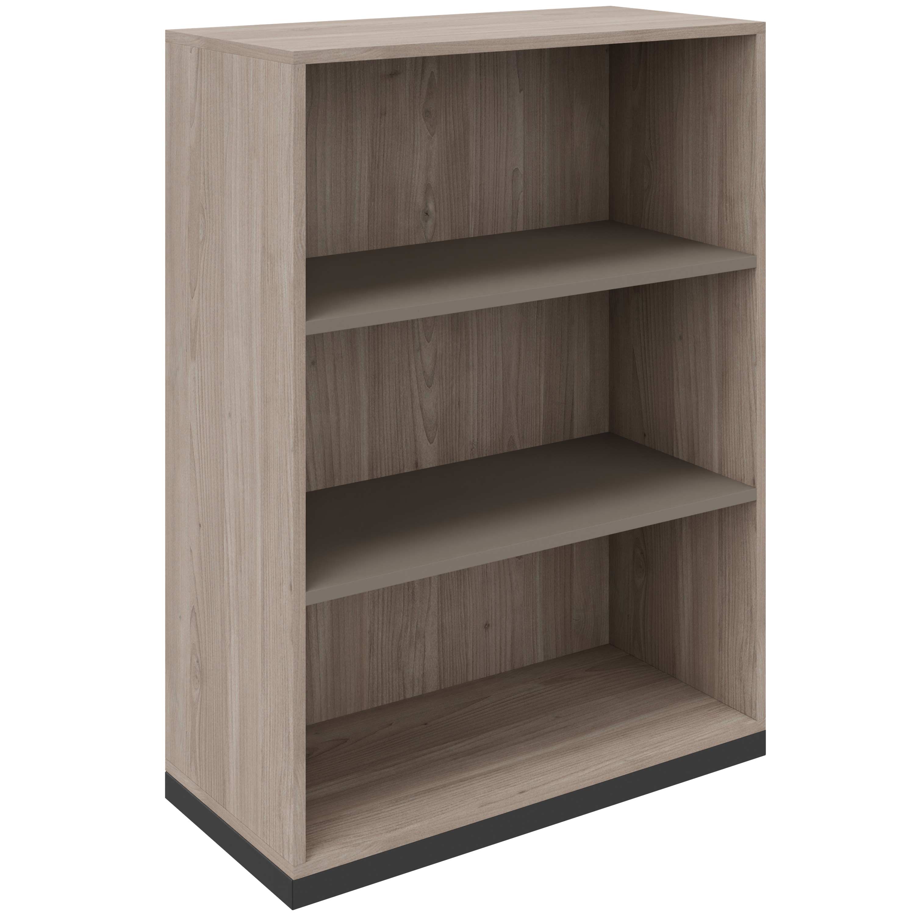 CHOICE bookshelf | 3 OH, 800 x 1115 mm, northern oak gray / cubanite gray - 2 Main Image