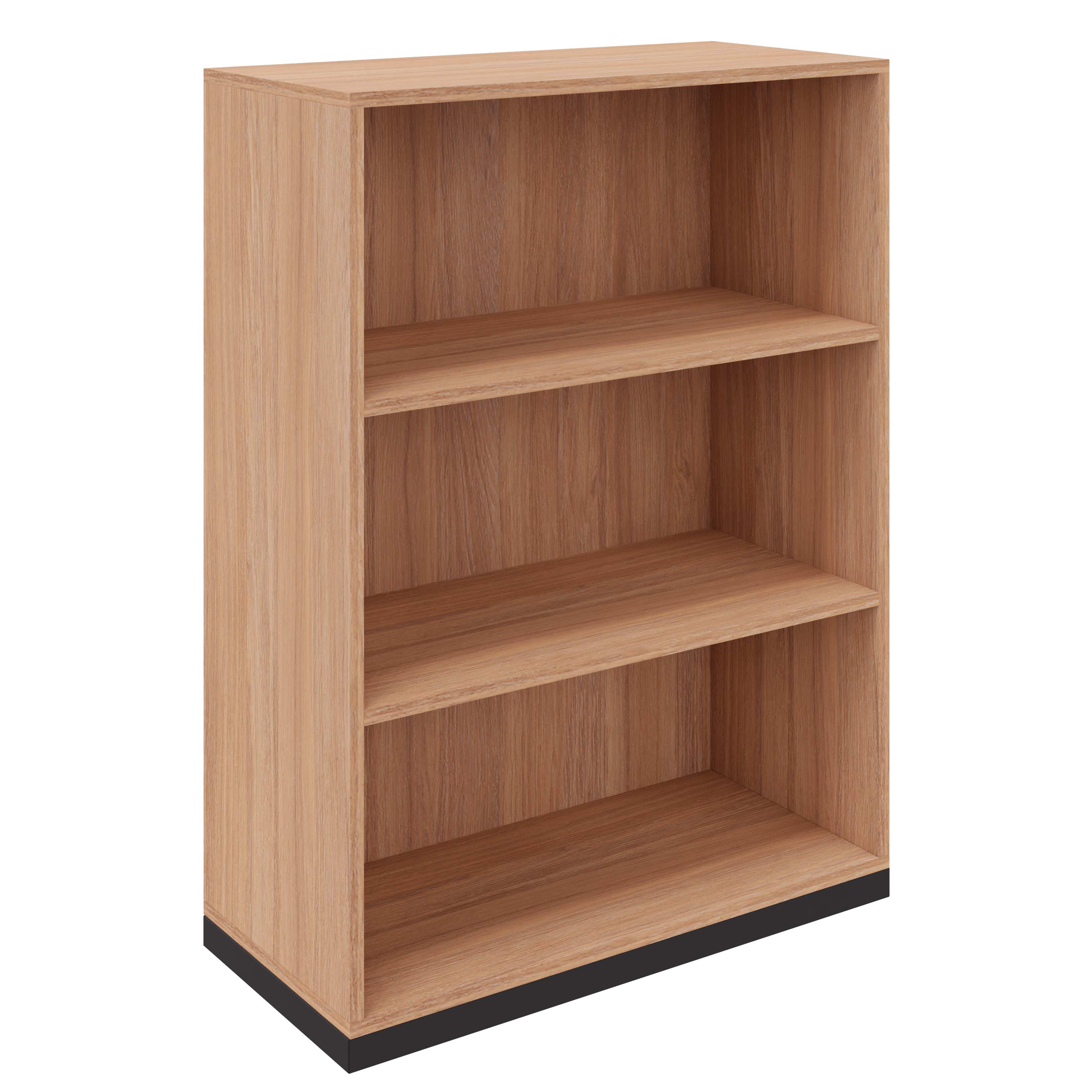 CHOICE bookshelf | 3 OH, 800 x 1115 mm, amber oak - 2 Main Image