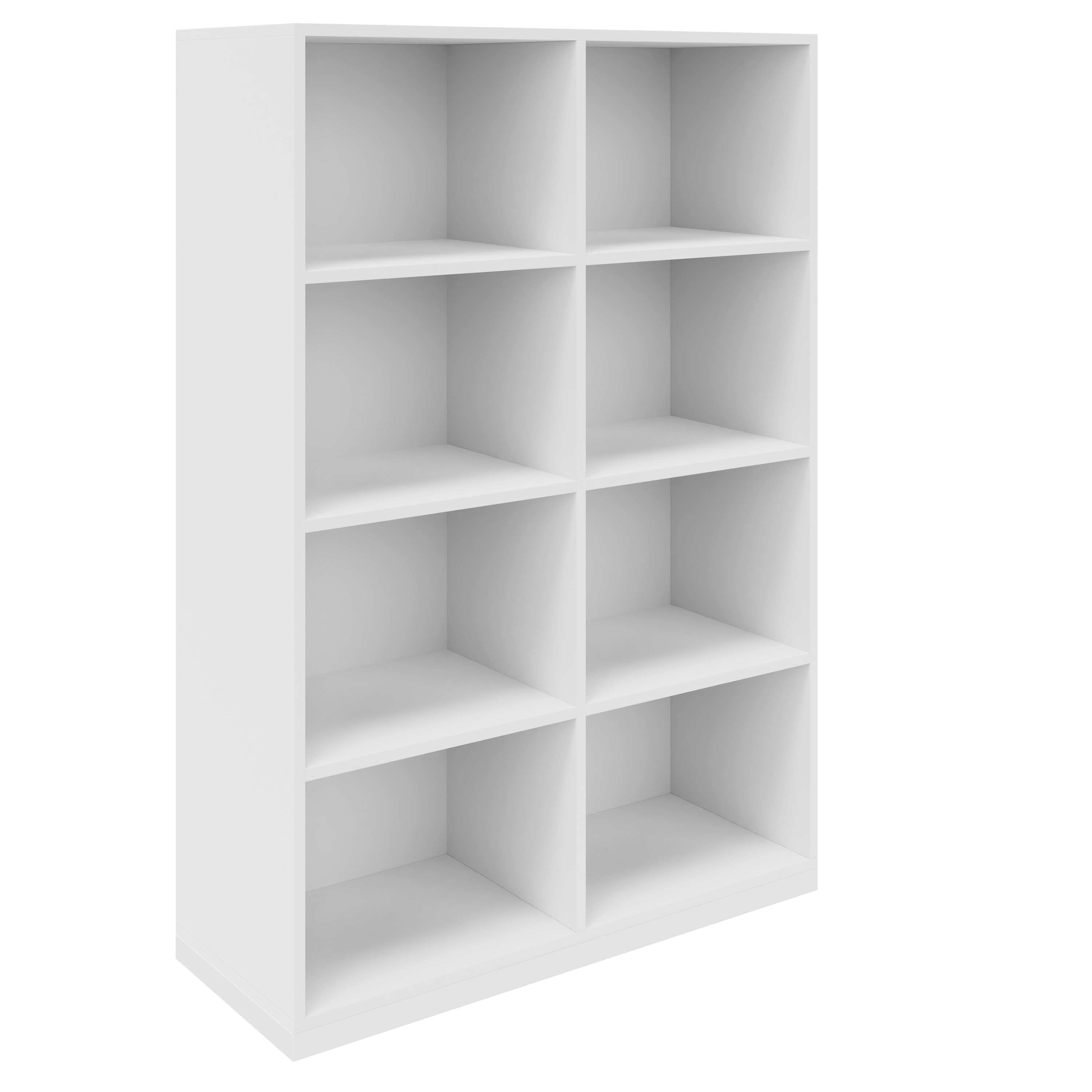 CHOICE Bookcase | 4 Oh, 1000 x 1465 mm, white - 2 Main Image