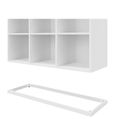 CHOICE Bücherregal | 4 OH, 1200 x 1465 mm, Weiß