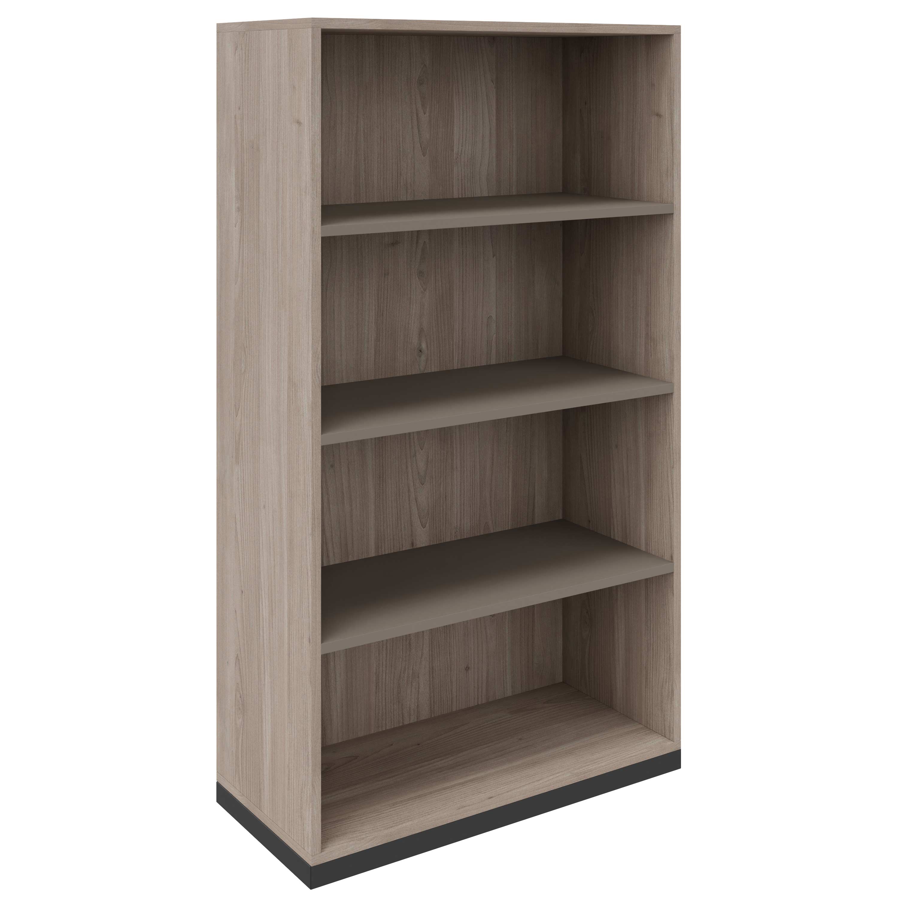 CHOICE bookshelf | 4 OH, 800 x 1465 mm, northern oak gray / cubanite gray - 2 Main Image