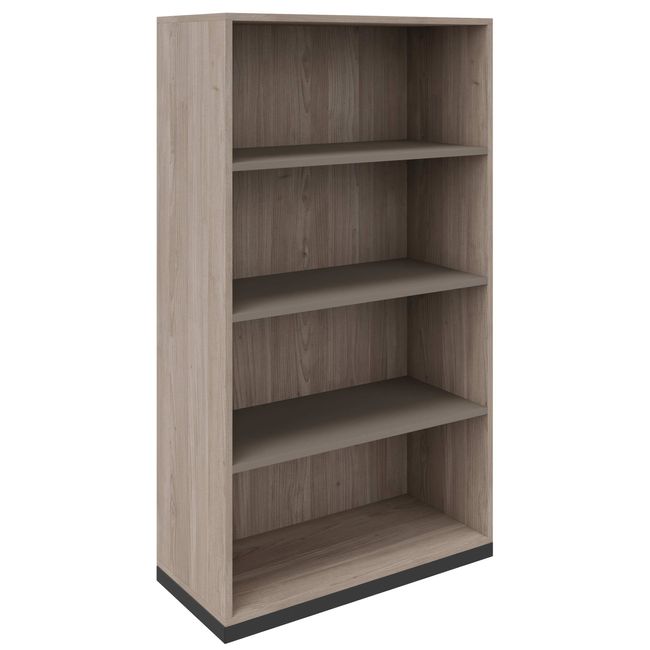CHOICE Bücherregal | 4 OH, 800 x 1465 mm, Nordeiche grau / Cubanitgrau CHOICE Bücherregal | 4 OH, 800 x 1465 mm, Nordeiche grau / Cubanitgrau