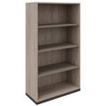 CHOICE bookshelf | 4 OH, 800 x 1465 mm, northern oak gray / cubanite gray - 2 Thumbnail Image