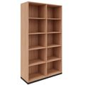 CHOICE bookshelf | 5 OH, 1000 x 1820 mm, amber oak - 2 Thumbnail Image