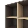 CHOICE Bücherregal | 5 OH, 1200 x 1820 mm, Cubanitgrau / Sandesche - 3 Thumbnail Image