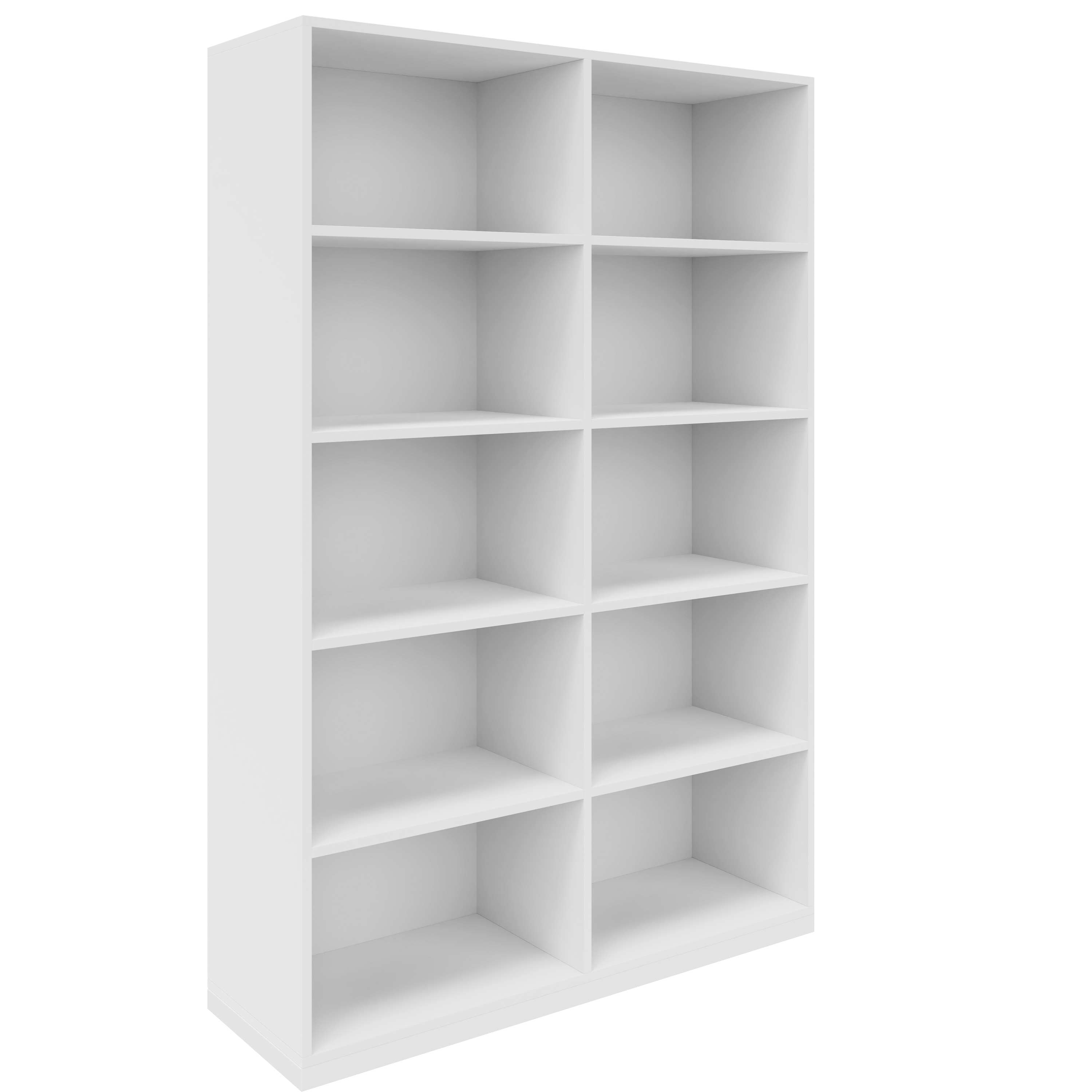CHOICE Bücherregal | 5 OH, 1200 x 1820 mm, Weiss - 2 Main Image